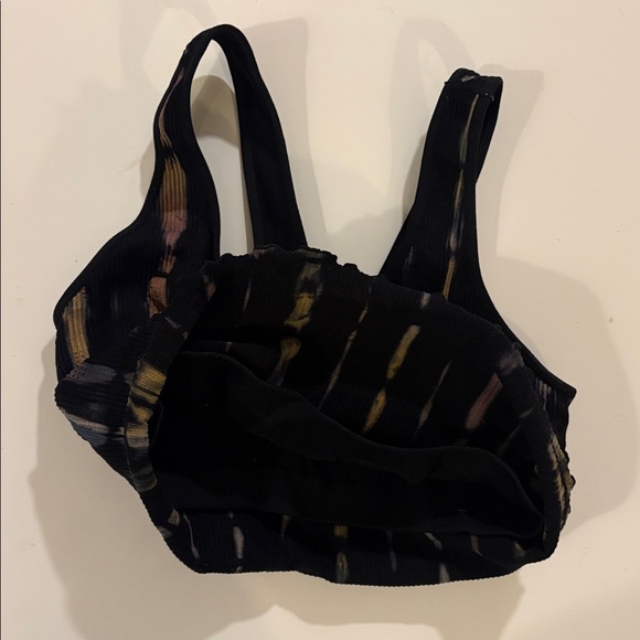 Spiritual Gangster Amor Cropped Tank & Love Sculpt Legging Set; Black Tie Dye - Picture 6 of 8